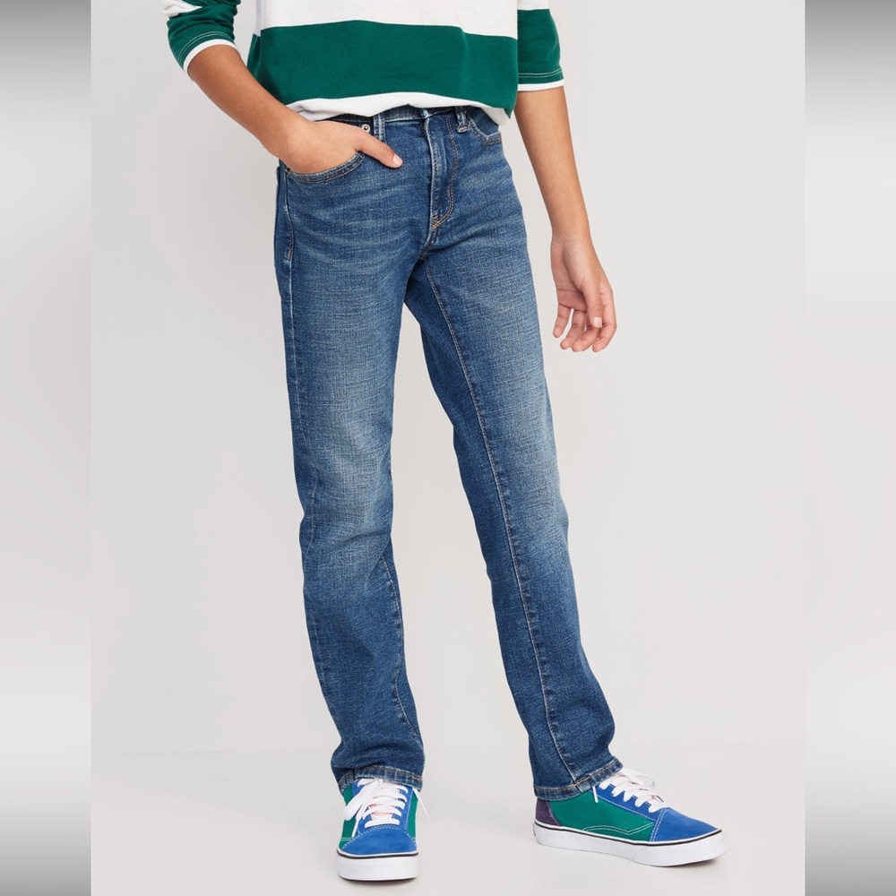 Old Navy Boys Jeans 16 Slim Medium Wash